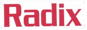 Trademark RADIX