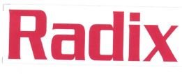 Trademark RADIX