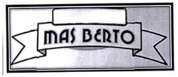 Trademark MAS BERTO + LOGO