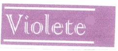 Trademark Violete