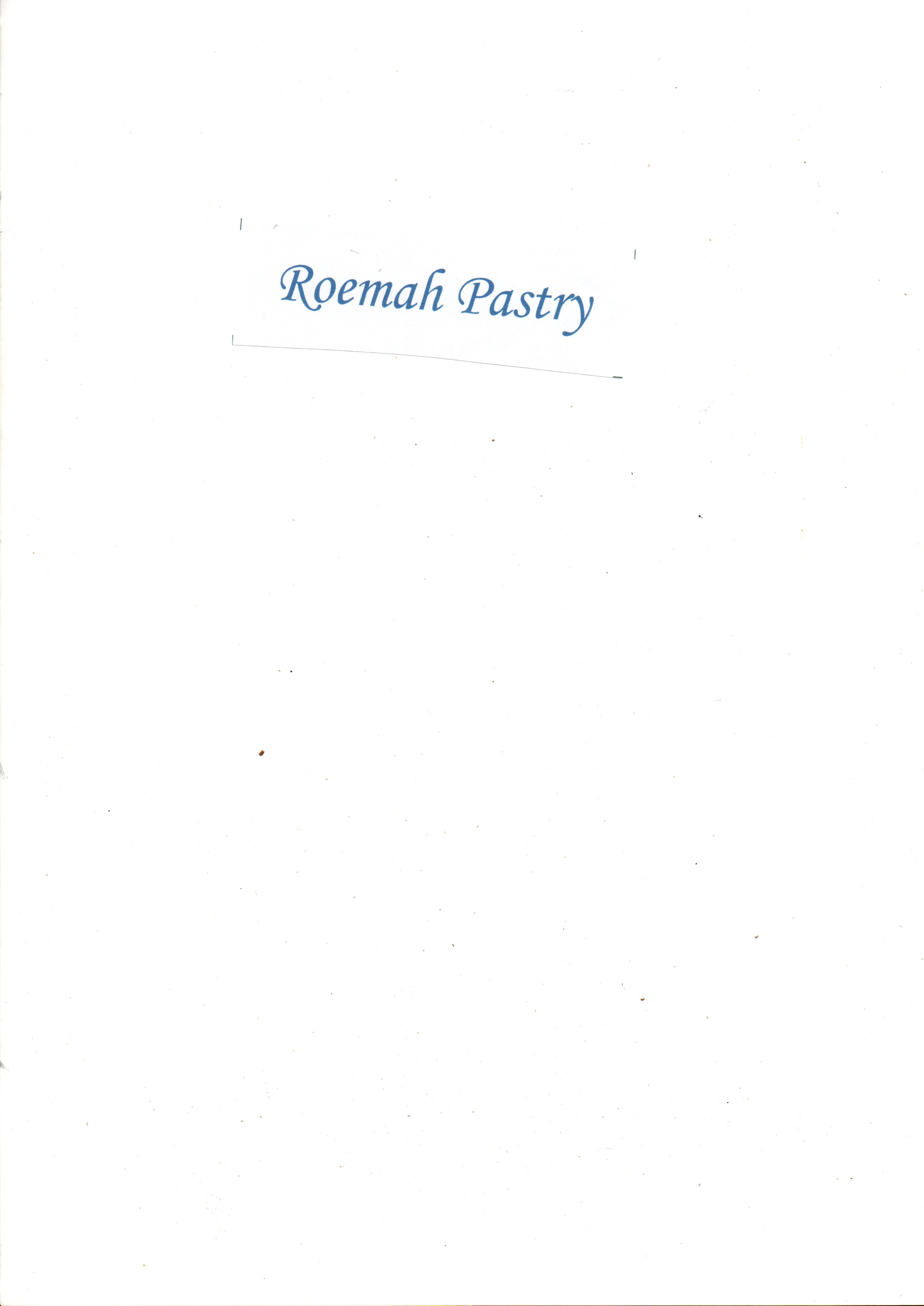 Trademark Roemah Pastry