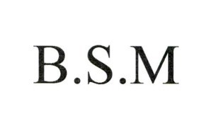 Trademark B.S.M