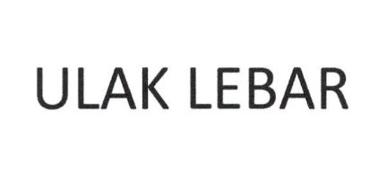 Trademark ULAK LEBAR