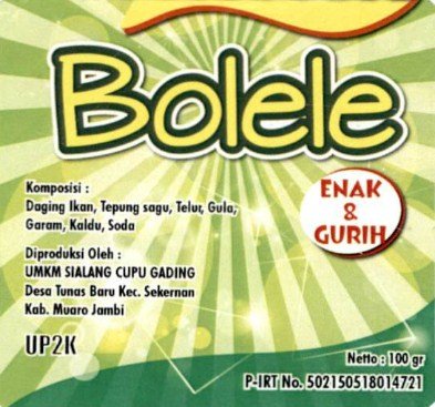 Trademark Bolele