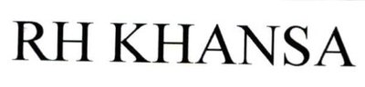 Trademark RH KHANSA