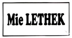 Trademark Mie LETHEK