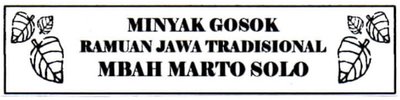 Trademark MBAH MARTO SOLO