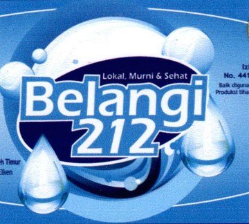 Trademark BELANGI 212