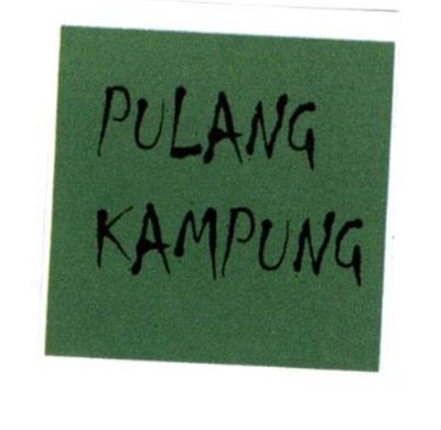 Trademark PULANG KAMPUNG