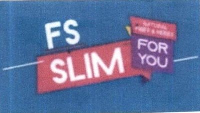 Trademark FS SLIM NATURAL FIBRE & HERBS FOR YOU