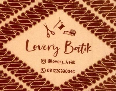 Trademark Lovery Batik + Logo