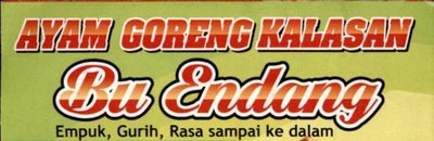 Trademark BU ENDANG KALASAN