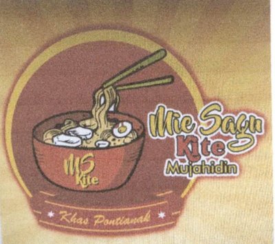 Trademark Mie Sagu Kite Mujahidin + Lukisan