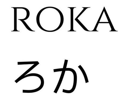 Trademark ROKA