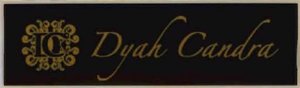 Trademark Dyah Candra + logo dc