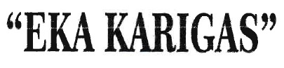 Trademark EKA KARIGAS