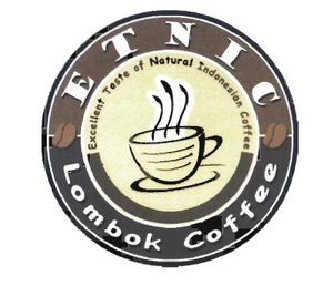 Trademark ETNIC Lombok Coffee + LUKISAN CANGKIR