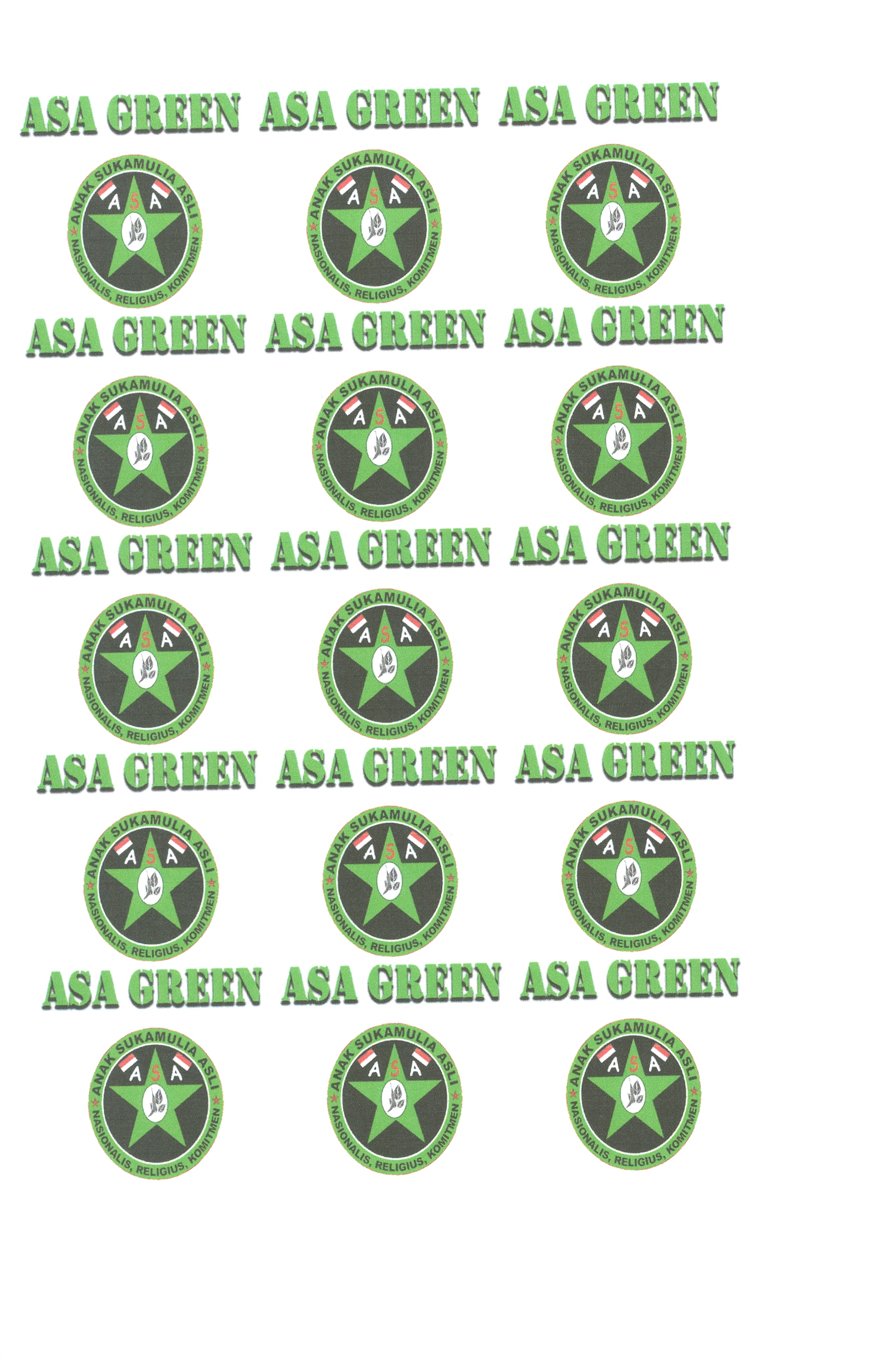 Trademark ASA GREEN