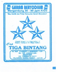 Trademark TIGA BINTANG