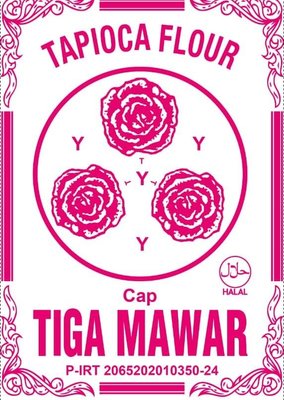 Trademark TAPIOCA FLOUR CAP TIGA MAWAR