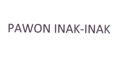 Trademark PAWON INAK - INAK