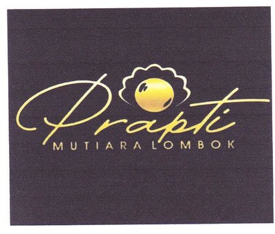 Trademark PRAPTI MUTIARA LOMBOK