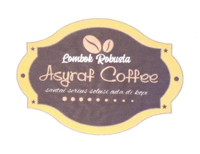 Trademark ASYRAF COFFEE