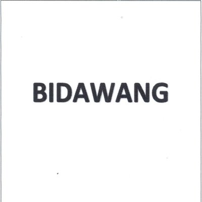 Trademark BIDAWANG