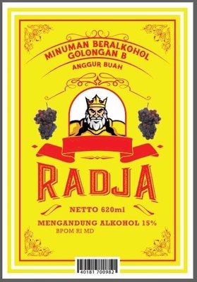 Trademark RADJA + Lukisan & Logo