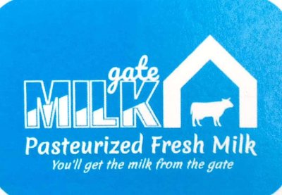 Trademark GATE MILK & LOGO