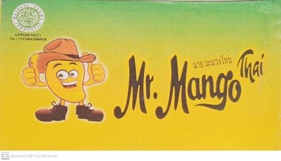 Trademark MR. MANGO