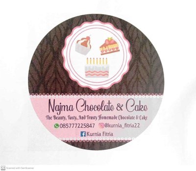 Trademark NAJMA COKLAT DAN KUE & LOGO