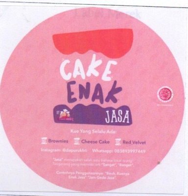 Trademark CAKE ENAK JASA BY DAPUR UKHTI