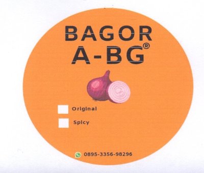 Trademark BAGOR A-BG