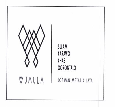 Trademark WUMULA SULAM KARAWO KHAS GORONTALO KOPWAN METALIK JAYA + LOGO