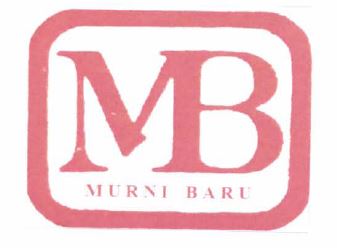 Trademark MB MURNI BARU