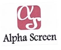 Trademark AS ALPA SCREEN