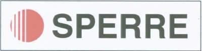 Trademark SPERRE