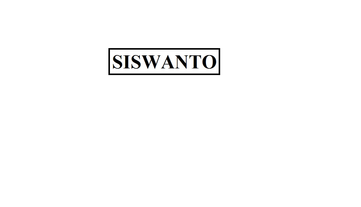 Trademark SISWANTO