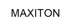 Trademark MAXITON