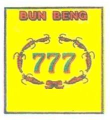 Trademark BUN BENG 777 + LOGO