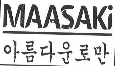 Trademark MASAAKI + TULISAN KOREA