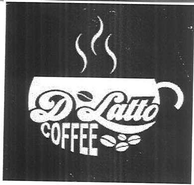 Trademark D'LATTOCOFFEE + LUKISAN