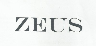 Trademark ZEUS