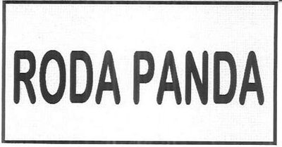 Trademark RODA PANDA