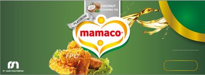 Trademark MAMACO Platinum COCONUT COOKING OIL