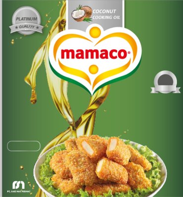 Trademark MAMACO Platinum Quality COCONUT COOKING OIL