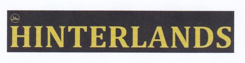 Trademark HINTERLANDS