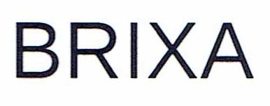 Trademark BRIXA