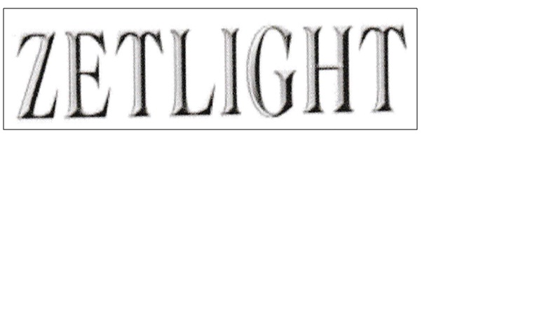 Trademark ZETLIGHT